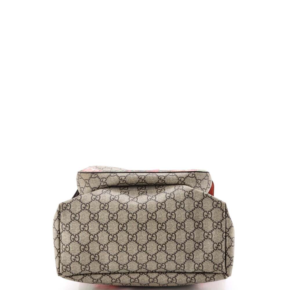 Gucci Buckle Backpack Blooms Print Gg #229654G14B - Picture 4 of 7